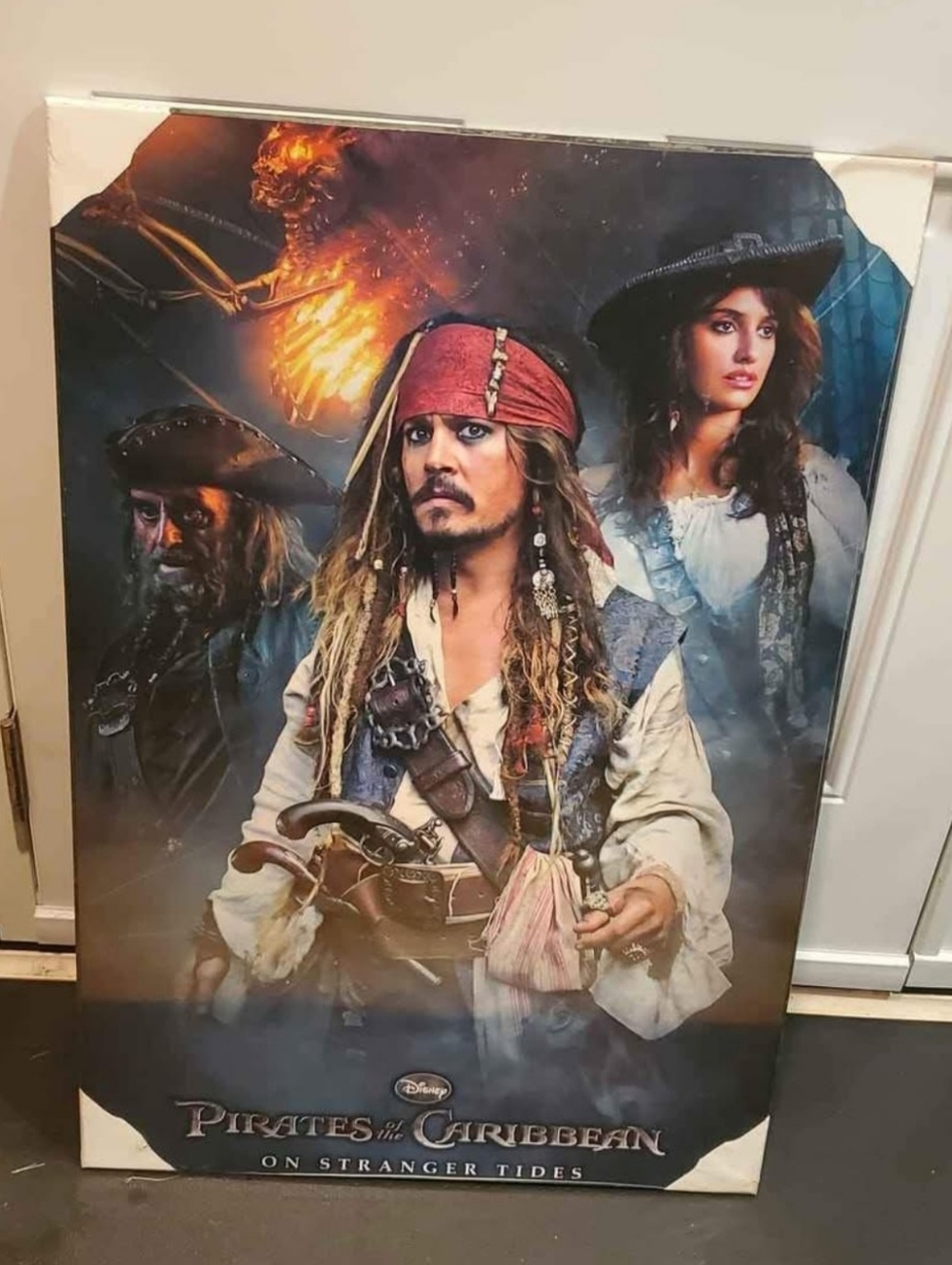 Pirates of the Caribbean Hard board Poster